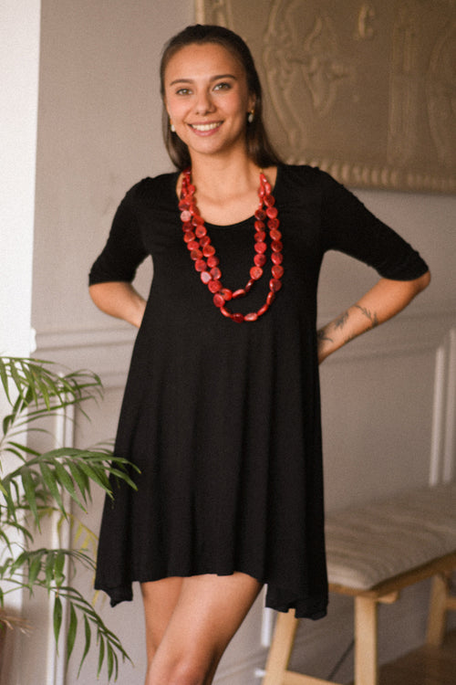 Vestido Mandala Negro