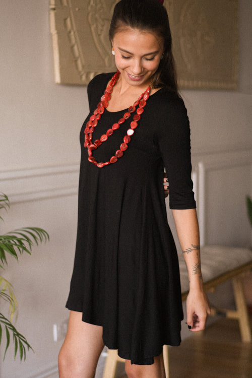Vestido Mandala Negro