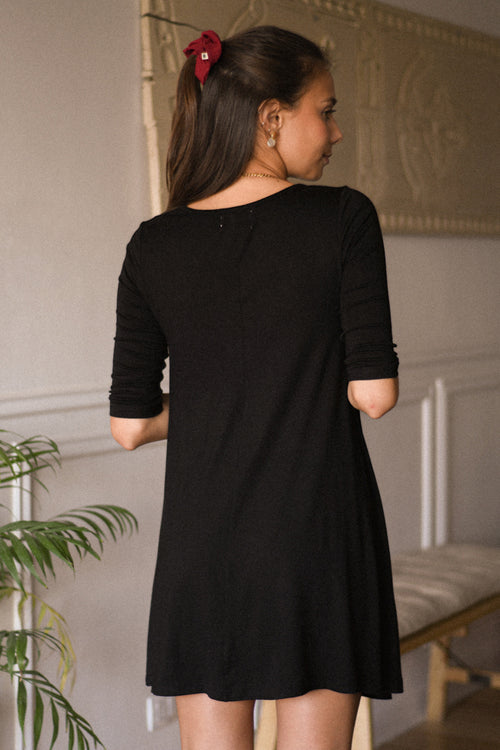 Vestido Mandala Negro