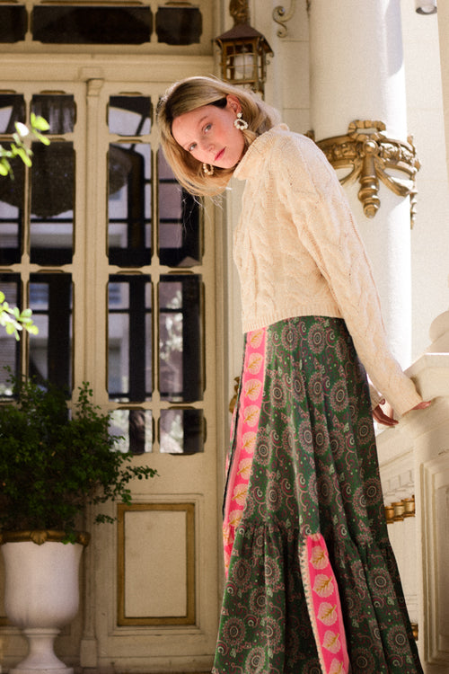 Falda Greta Magenta