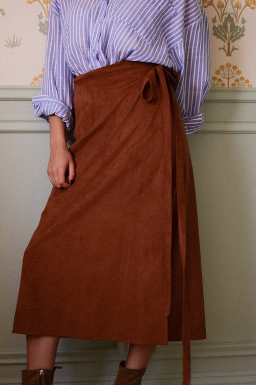 FALDA MARIE 3/4 CAMEL