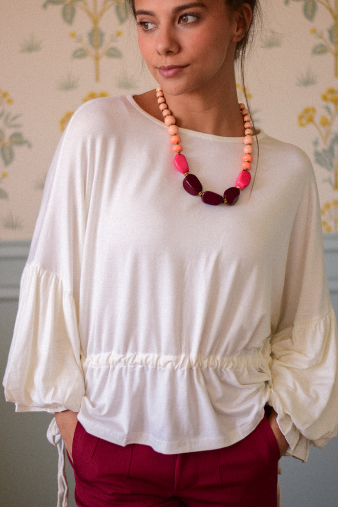 Polera Ester Blanca