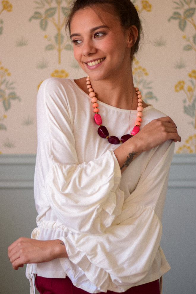Polera Ester Blanca