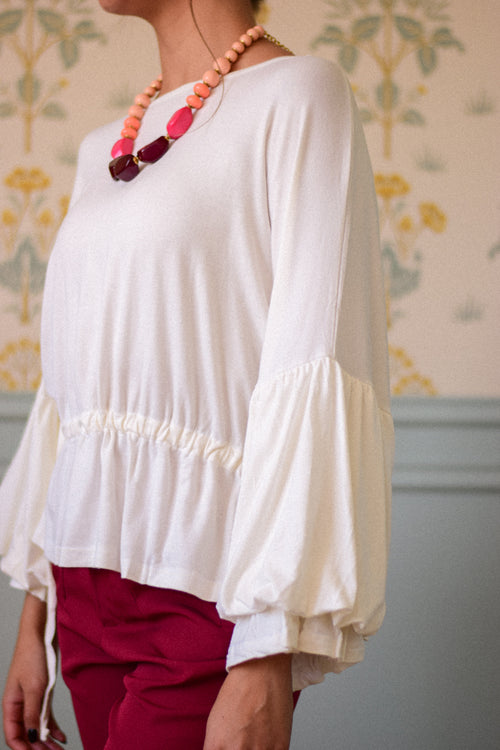 Polera Ester Blanca