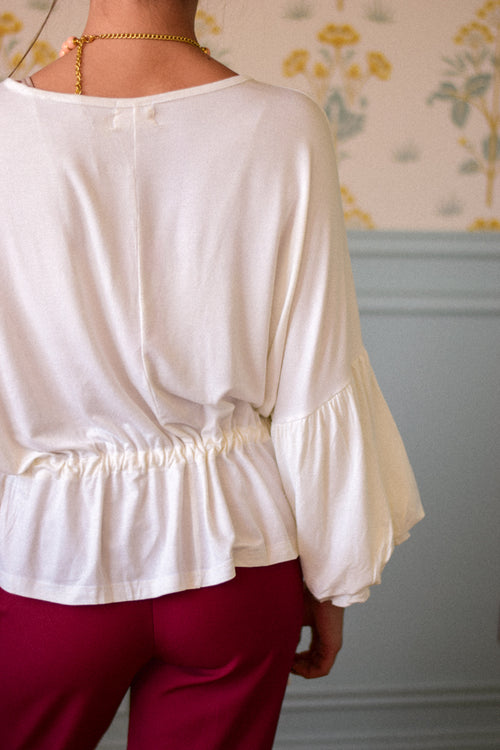 Polera Ester Blanca
