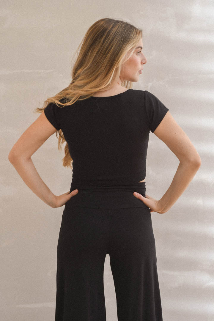 Pantalón Palazzo Negro