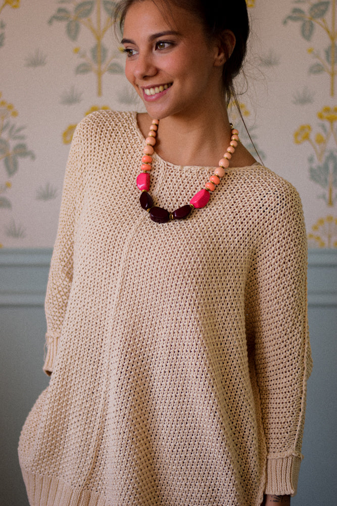 COLLAR DEGRADÉ FUCCIA