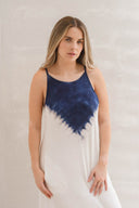 Vestido Galia Tie Dye Azul