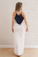 Vestido Galia Tie Dye Azul