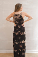 Vestido Galia Tie Dye Negro