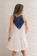 Vestido Trini Tie Dye Azul