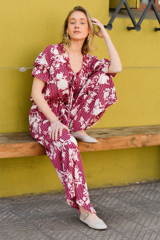 Pantalón Mikaela Magenta