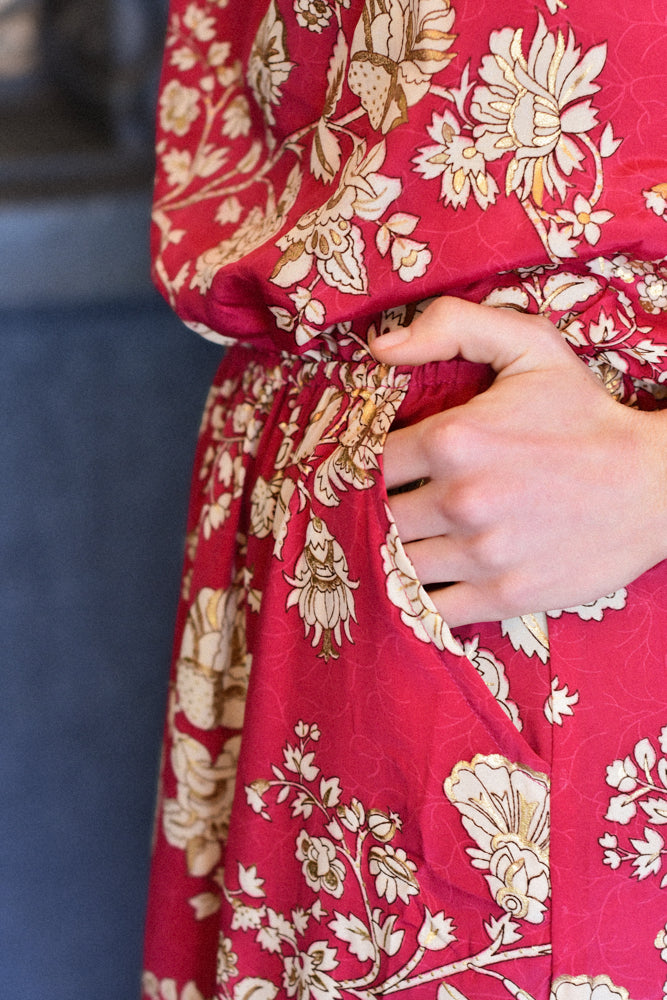 Vestido Alcanta Magenta