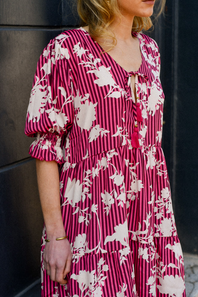 Vestido Elodi Magenta