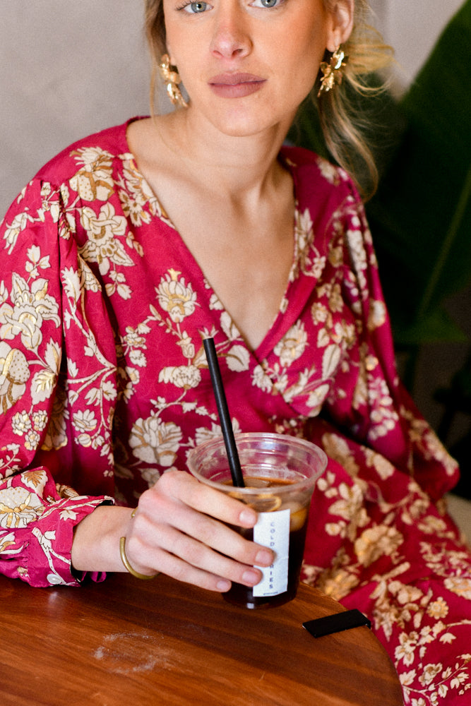 Vestido Adriatico Magenta