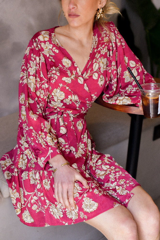 Vestido Adriatico Magenta