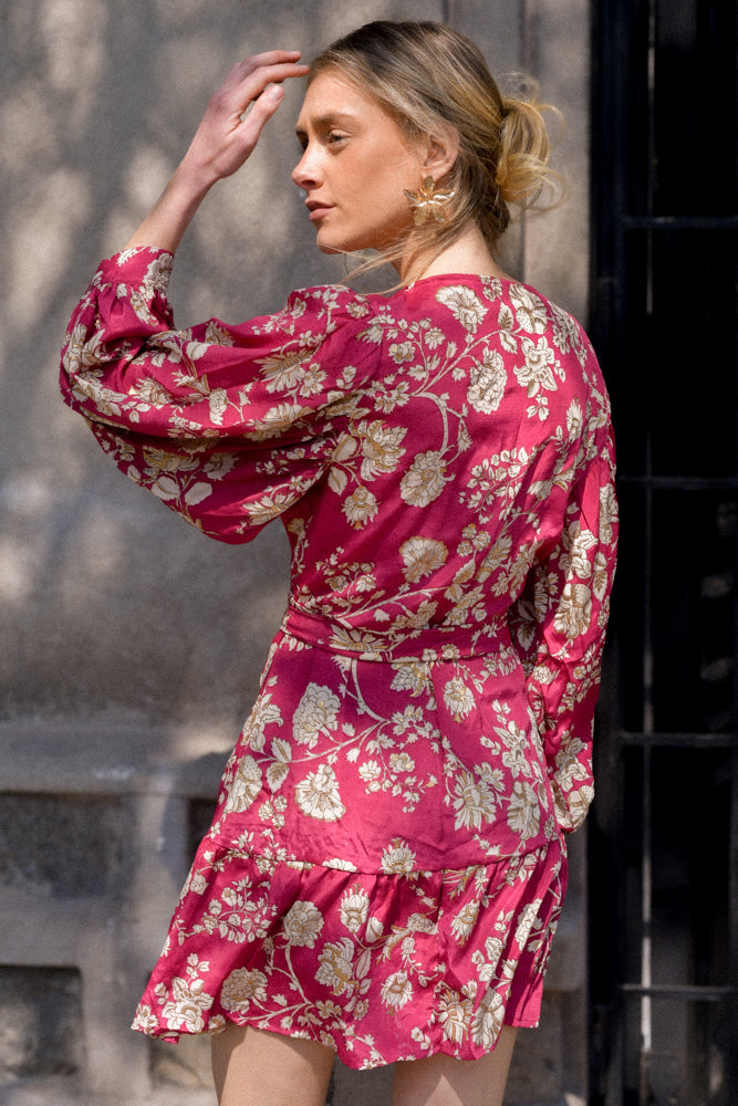 Vestido Adriatico Magenta