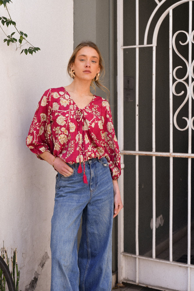 Blusa Samara Magenta