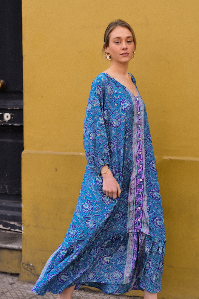 Vestido Tasmania Turquesa