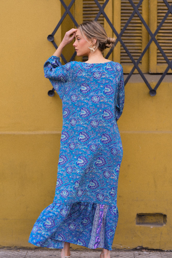 Vestido Tasmania Turquesa