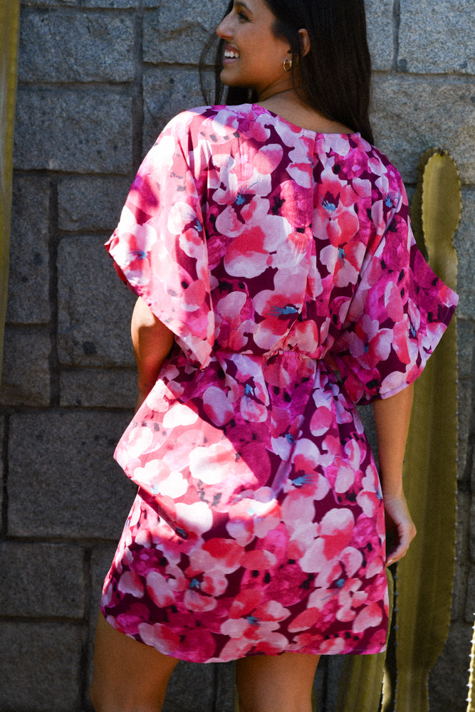 Vestido Aruna Fucsia