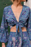 Blusa Cleo Turquesa