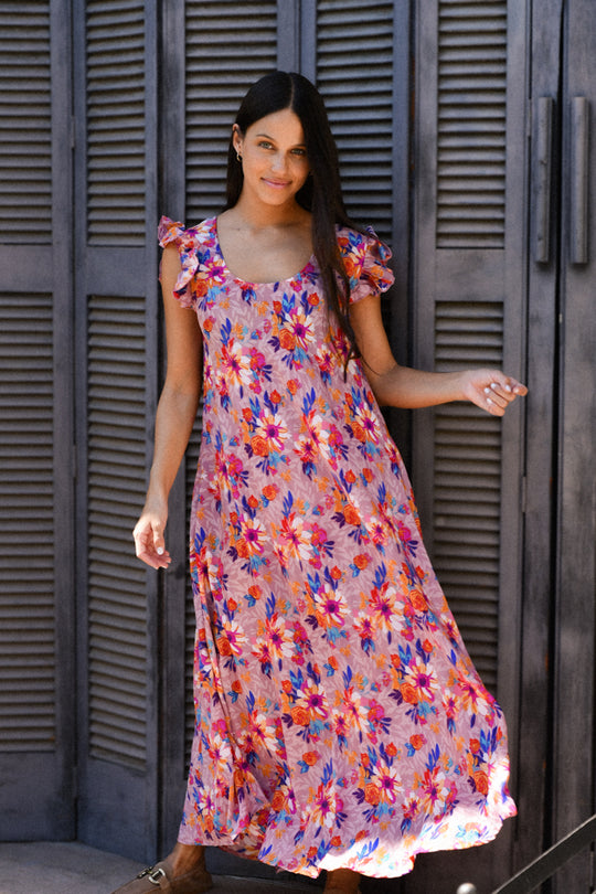 Vestido Clementa Rosa