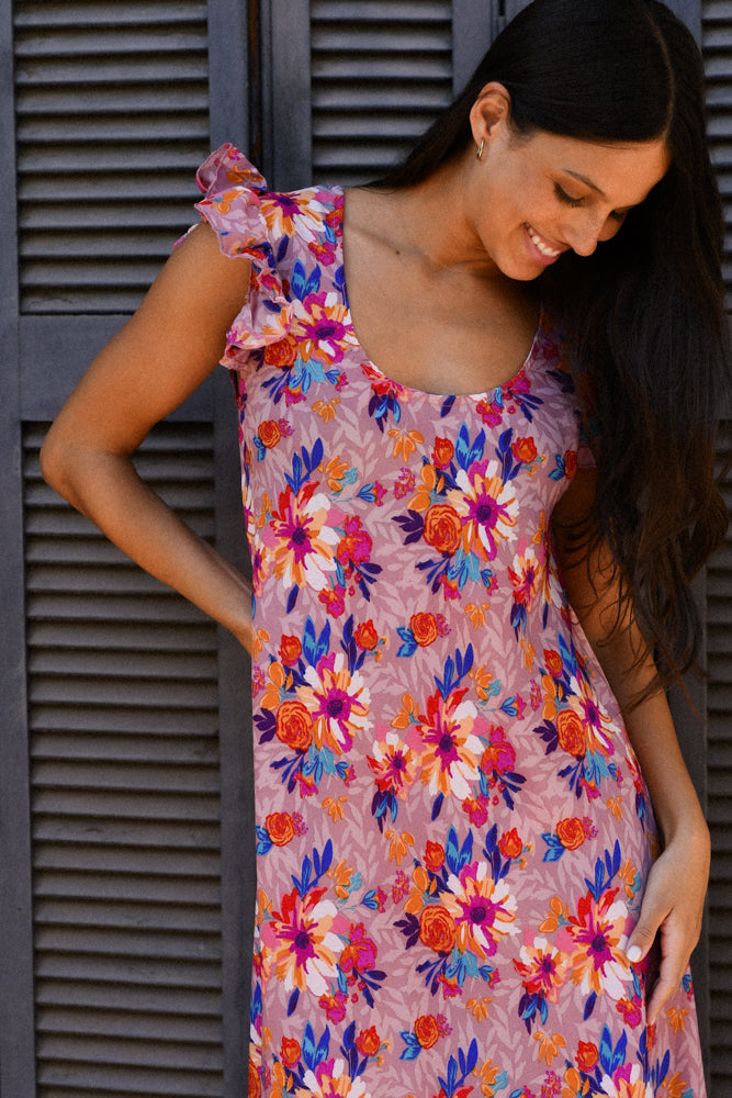 Vestido Clementa Rosa