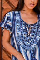 Vestido Filomena Azul