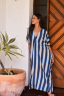Vestido Caspio Azul