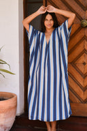 Vestido Caspio Azul