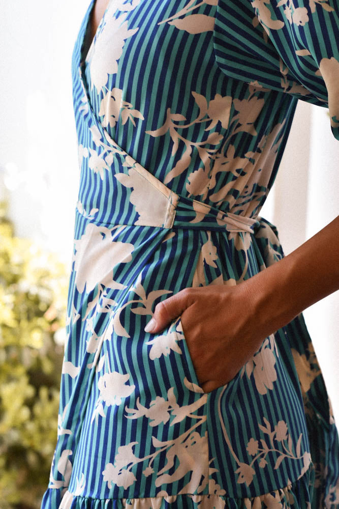 Vestido Portimao Azul