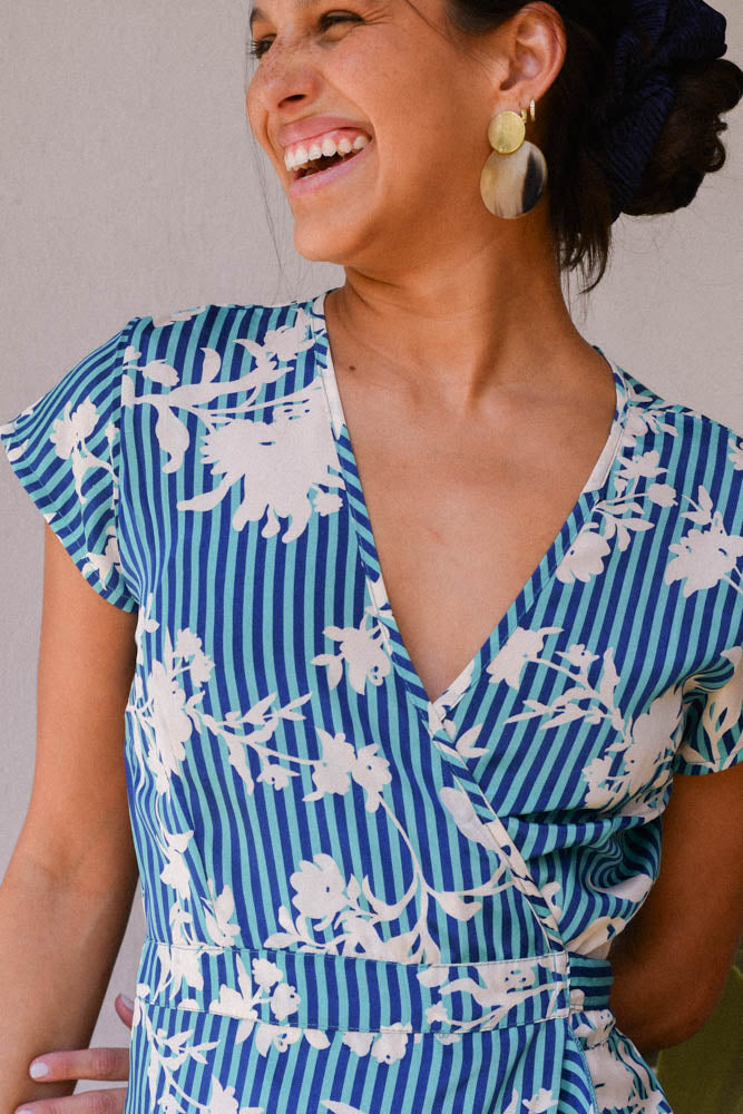 Vestido Portimao Azul