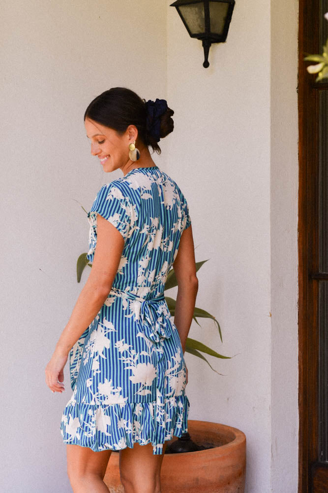 Vestido Portimao Azul