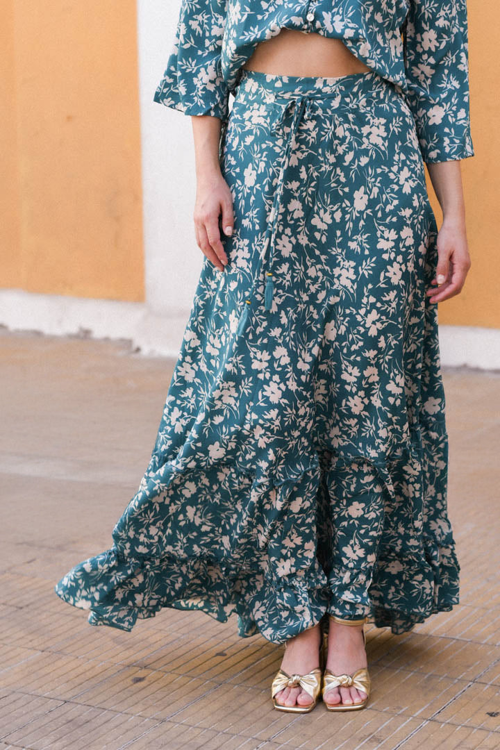 Falda Fefi Verde