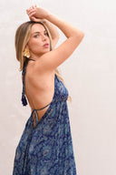 Vestido Udaipur Azul Marino