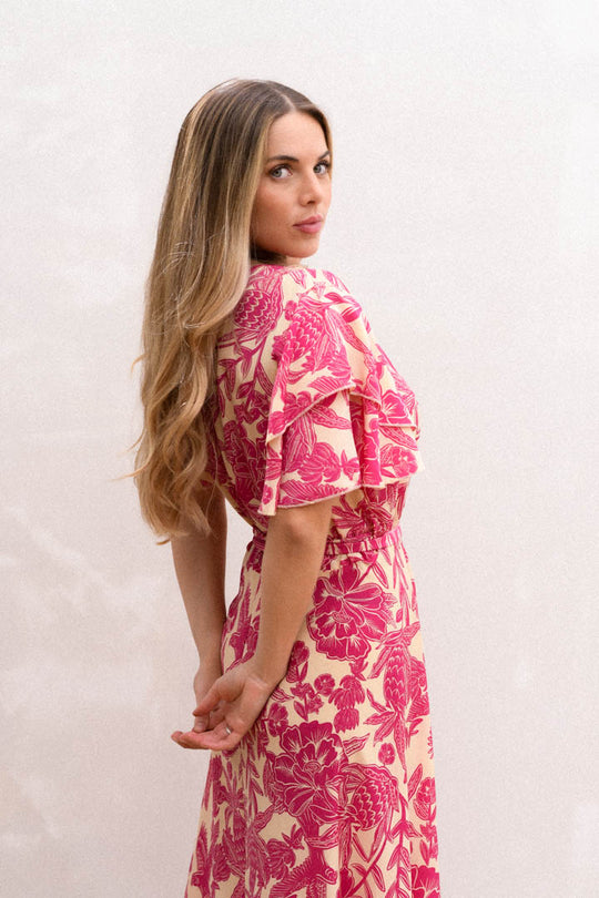 Vestido Liguria Magenta