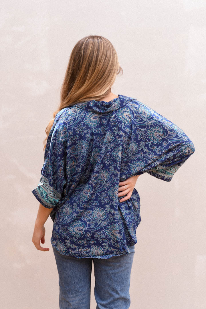 Blusa Marina Azul Marino