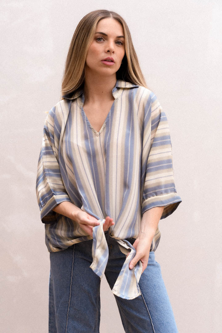 Blusa Marina Celeste