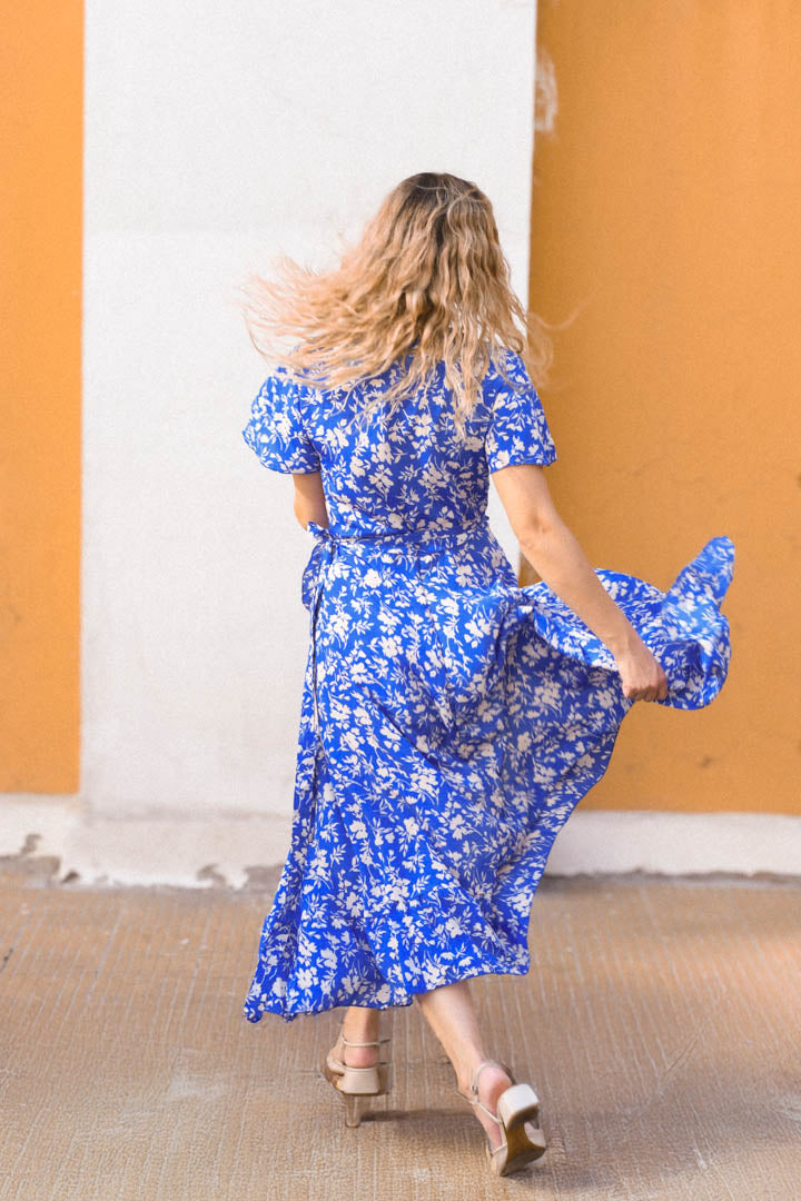 Vestido Flori Azul