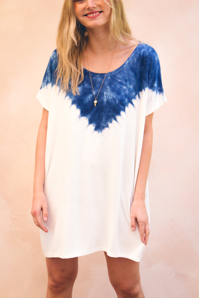 Vestido Spirit Tie Dye Azul