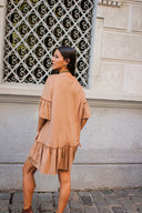Vestido Kate Camel