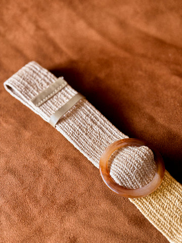 CINTURON REBE BEIGE