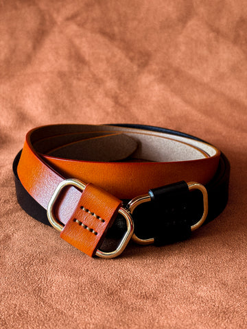 CINTURON ELOISA CAMEL