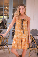 Vestido Bruna Mostaza