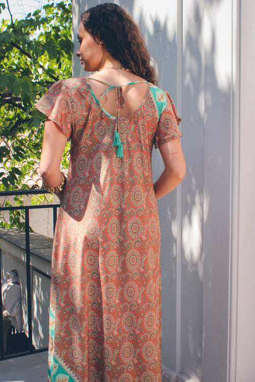 Vestido Clarita Cafe