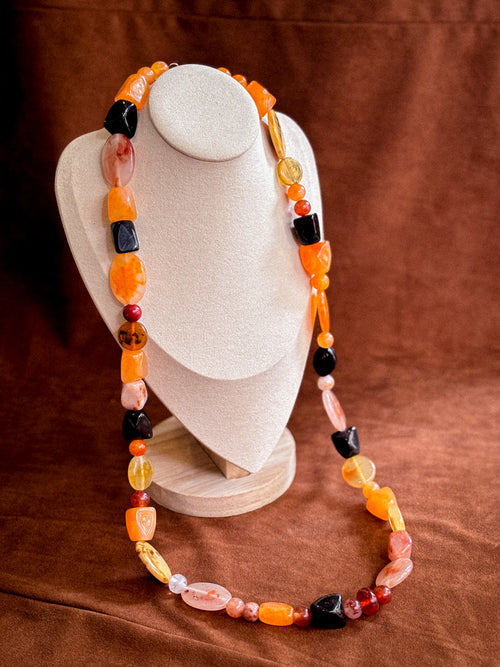 COLLAR MIX NARANJO