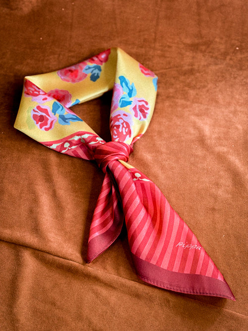 Pañuelo Rayas Rojo