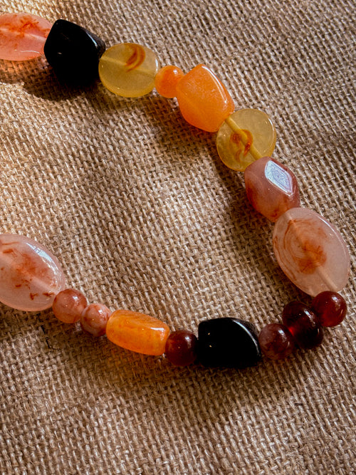 COLLAR MIX NARANJO