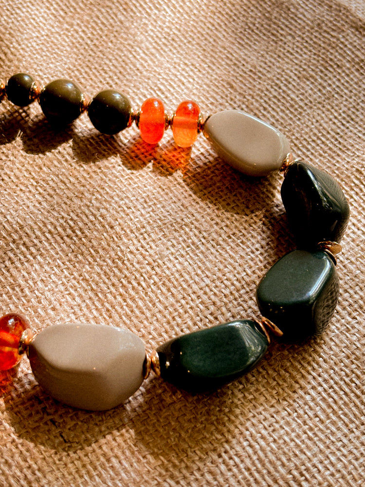 COLLAR DEGRADÉ VERDE